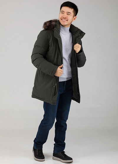 Парка С Мехом Vivacana фото № 3 недорого