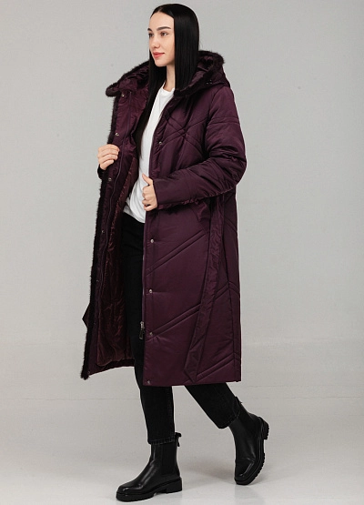 пальто стеганное Thomas Graf фото № 3 недорого