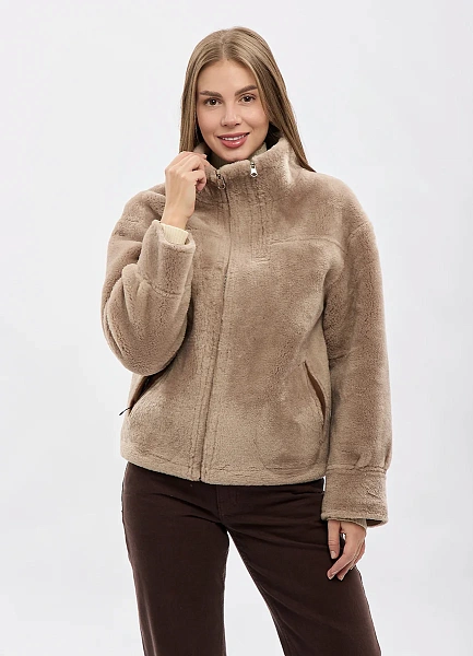 Дубленка двусторонняя, искусственный мех Paradise фото № 5 купить