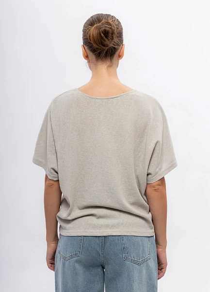 Футболка льняная Thomas Graf фото № 3 недорого