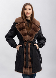 Двусторонняя шуба искусственный мех TY Alyssa фото № 5 купить