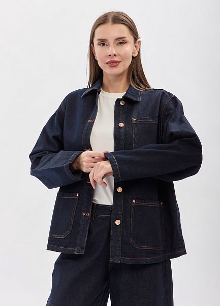 Рубашка джинсовая Loretta Very фото № 2 цена