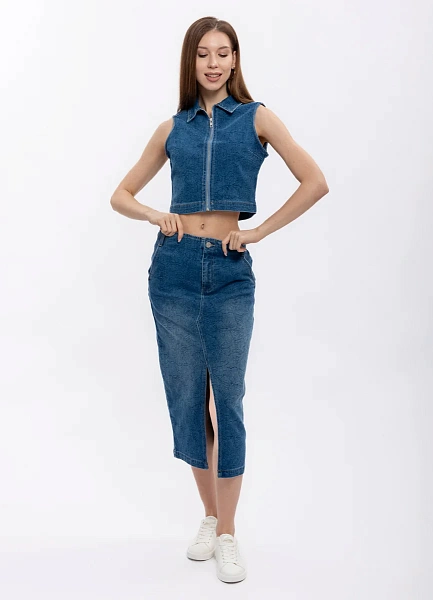 юбка джинсовая Thomas Graf фото № 5 купить