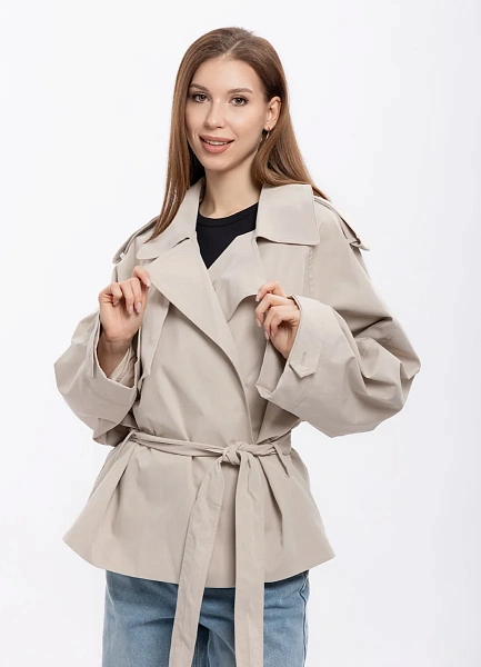 Тренч укороченый Thomas Graf фото № 2 цена