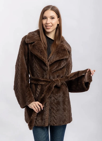 Шуба искусственный мех TY Alyssa фото № 2 цена