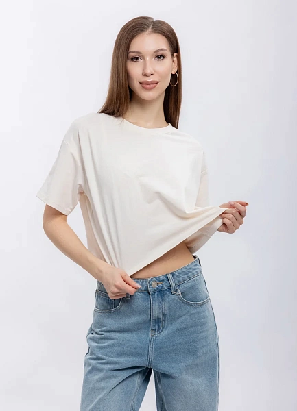 Футболка-кроп Thomas Graf фото № 1 интернет-магазин