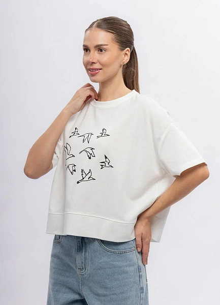 Футболка Loretta Very фото № 3 недорого