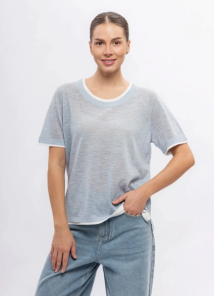 футболка вязанная Thomas Graf фото № 1 интернет-магазин