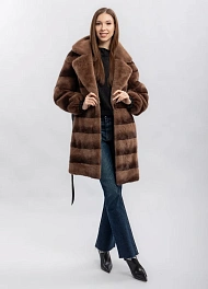 Двусторонняя шуба искусственный мех TY Alyssa фото № 7 выгодно