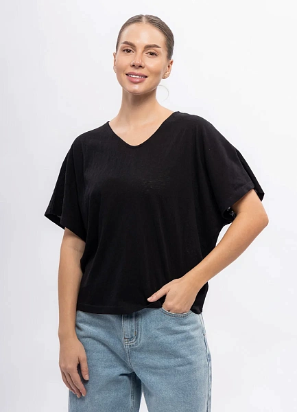 Футболка льняная Thomas Graf фото № 1 интернет-магазин