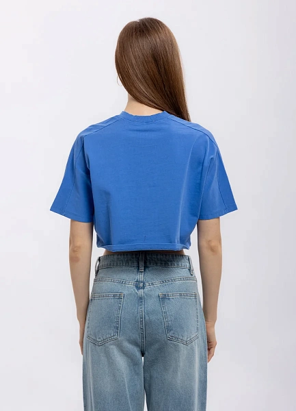 Футболка-кроп Thomas Graf фото № 3 недорого