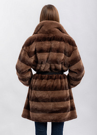 Двусторонняя шуба искусственный мех TY Alyssa фото № 3 недорого