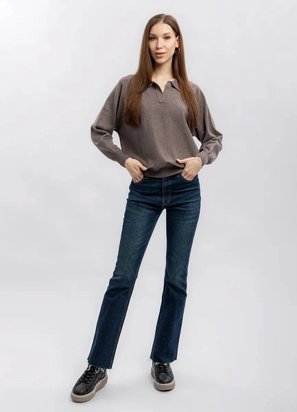 Пуловер с воротником Thomas Graf фото № 4 Казахстан