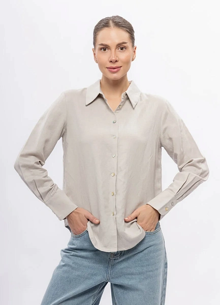 Рубашка льняная Thomas Graf фото № 1 интернет-магазин